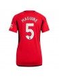 Manchester United Harry Maguire #5 Domácí Dres pro Dámské 2023-24 Krátký Rukáv